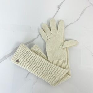 Hermès Cashmere Long Gloves